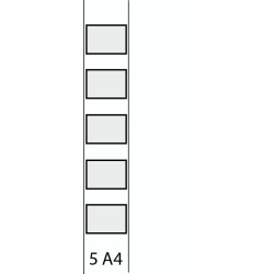 Columns with non-illuminated frames