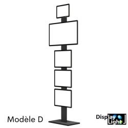 Totem Hybride lumineux Modèle D